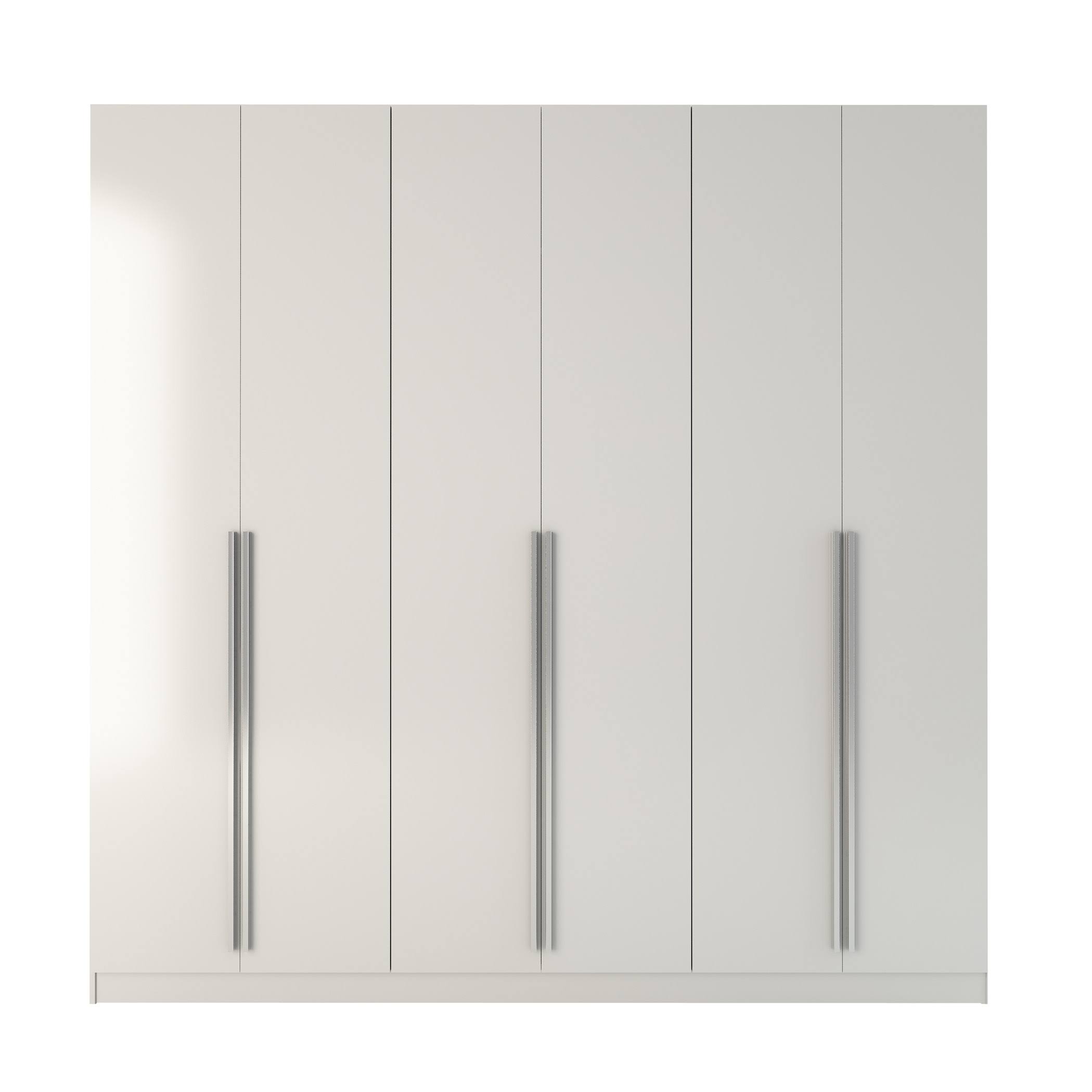 Manhattan Comfort Eldridge Wardrobe In White ZM_NLQU3URC
