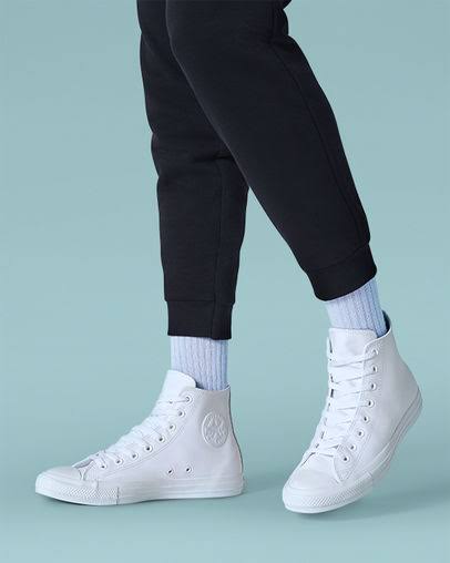 Converse Chuck Taylor All Star High Leather, Men's, Size: 4 Medium, PA_CKST1SPD