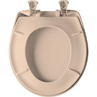 Bemis 200slowt-211 Round Plastic Toilet Seat K4_SK0VIIYI