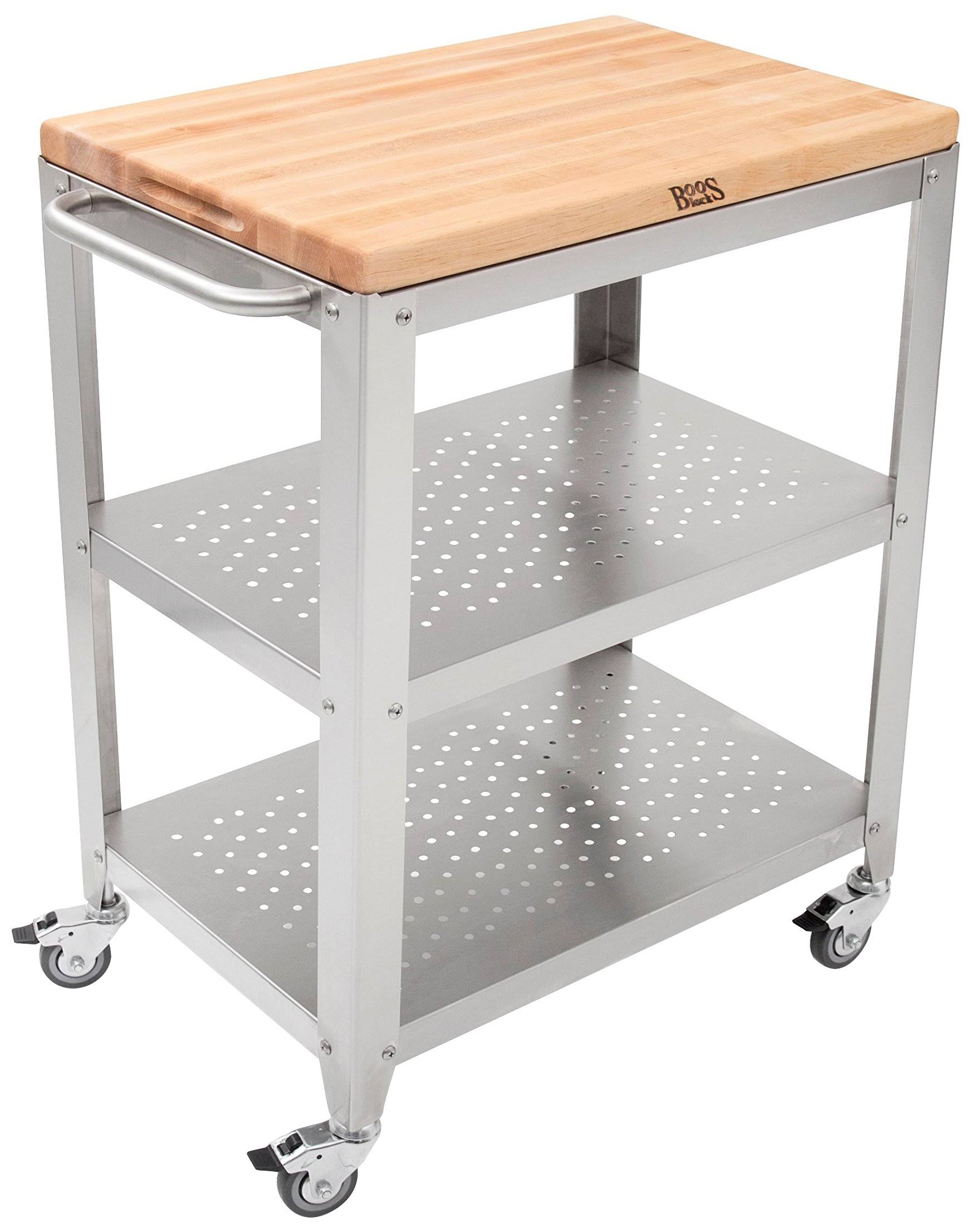 Cucina Culinarte Kitchen Cart With Maple Top John YW_AFSVCWFW