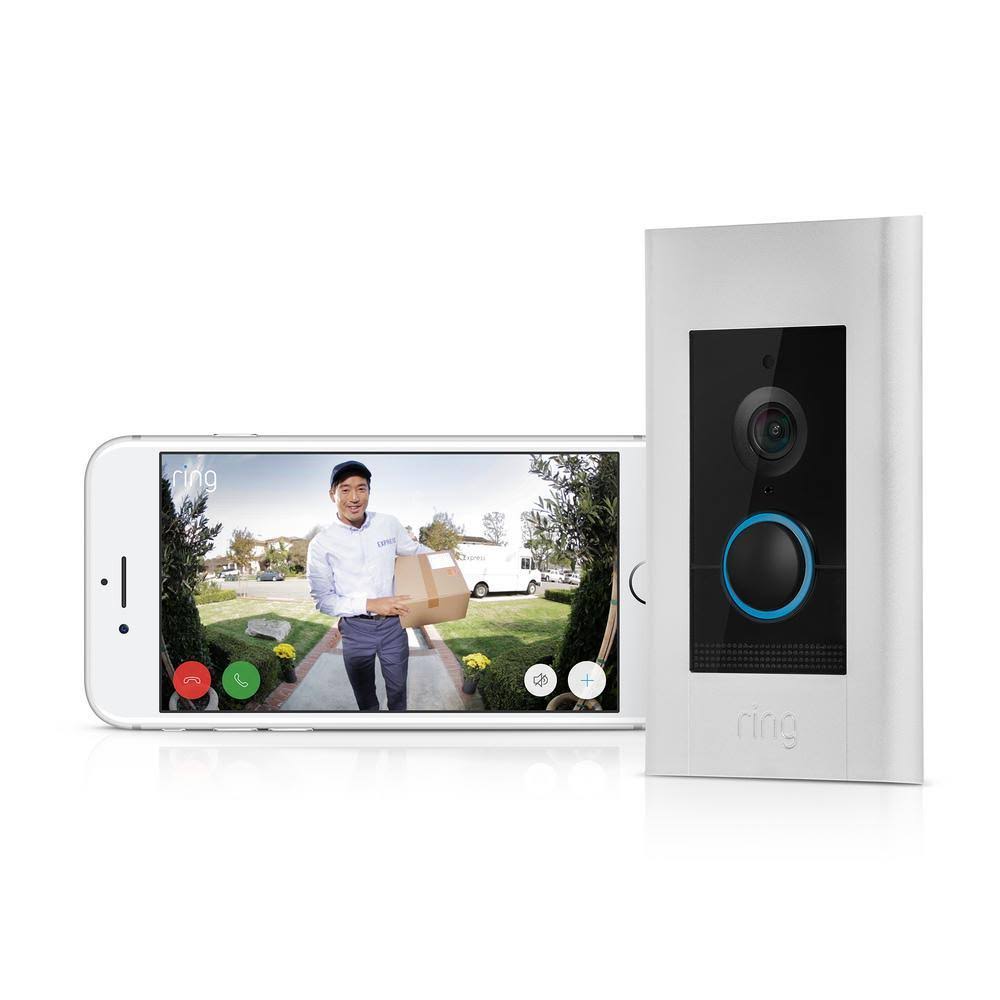 Ring Video Doorbell Elite - Satin Z5_ZSELMVNP