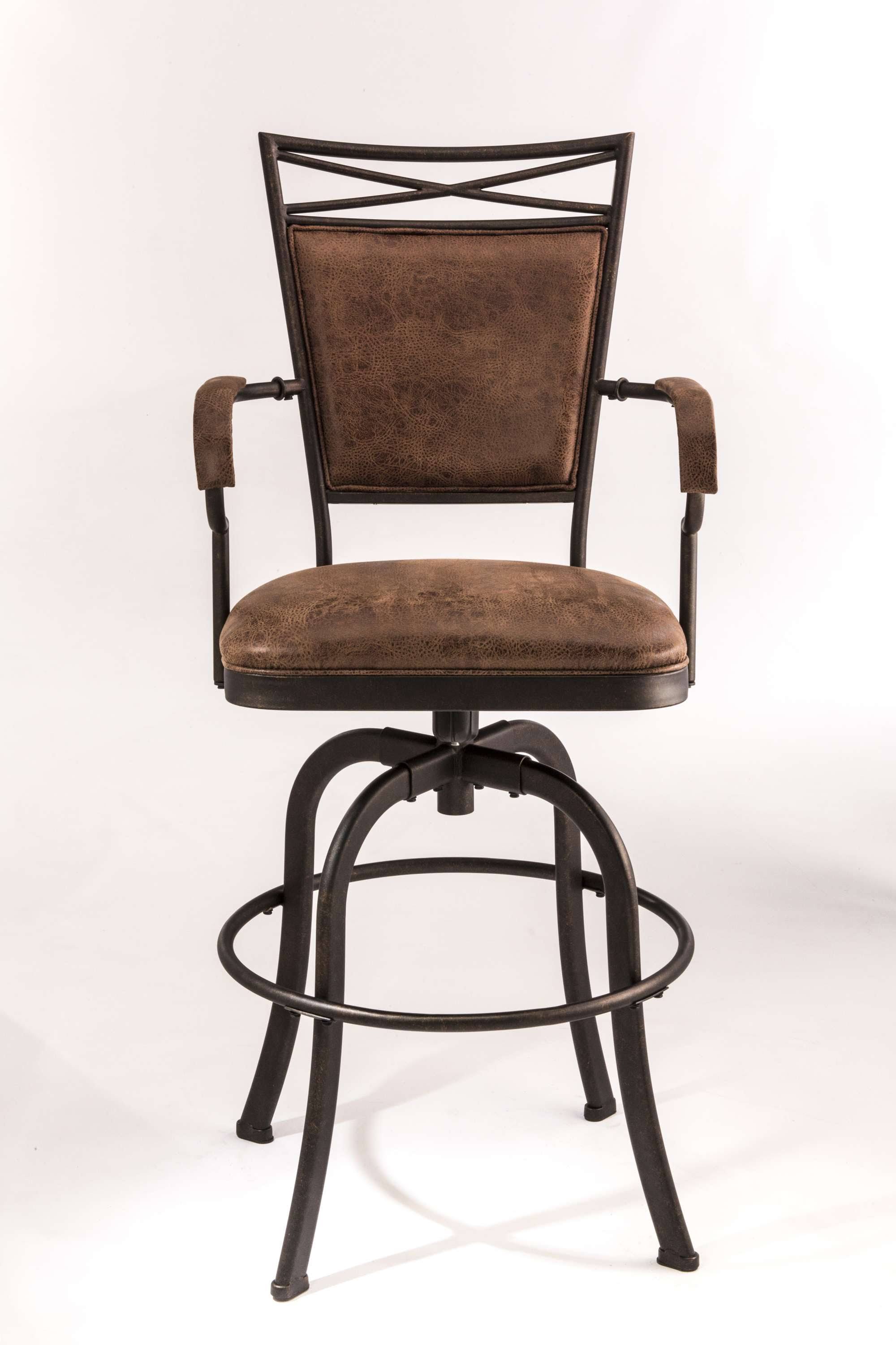 Hillsdale Furniture Bridgetown Tilt Base Counter Stool , Aged WI_FAYEXT0V
