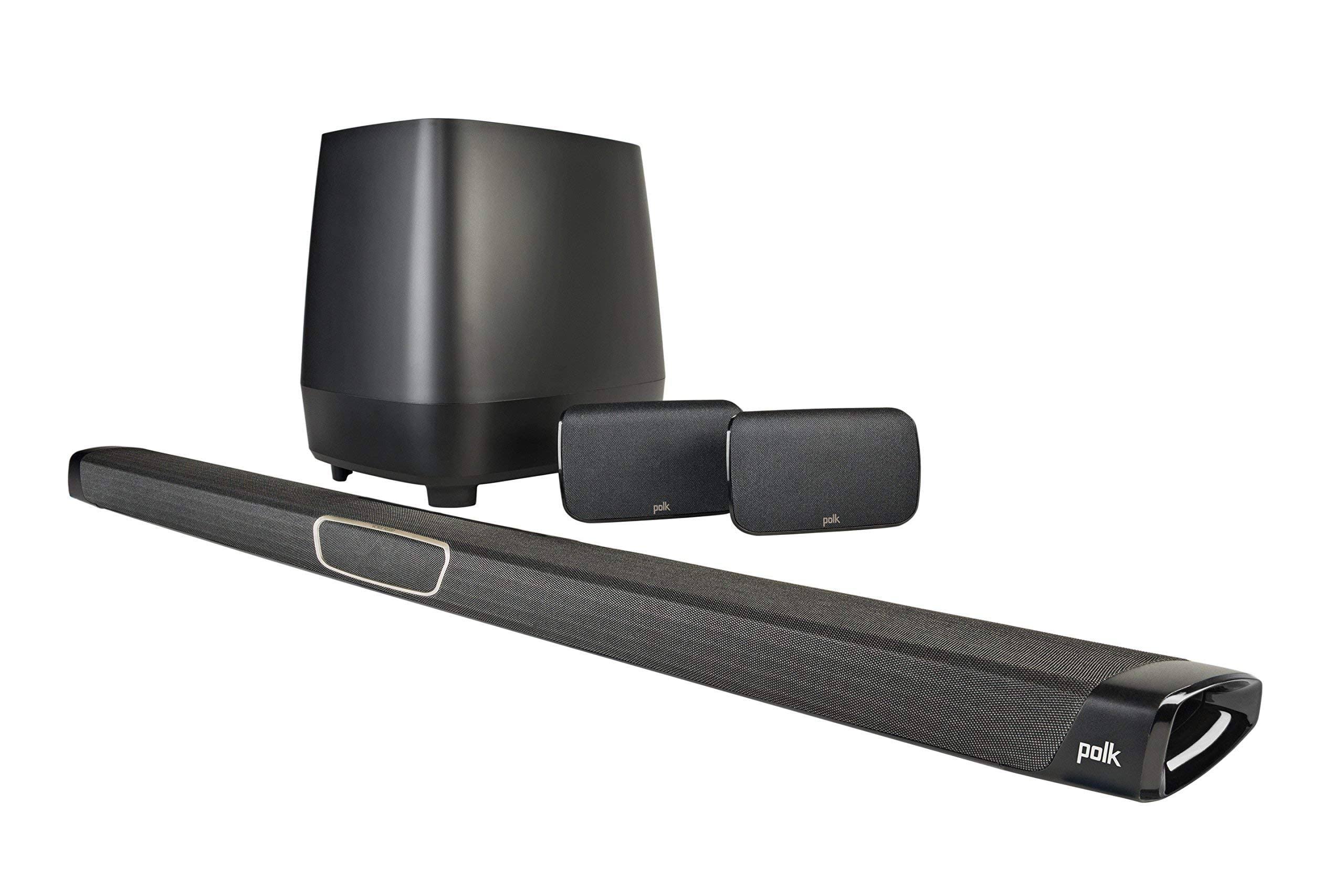 Polk Audio Magnifi Max Sr Home Theater Surround Sound Bar System - Black (Renewed) KG_A5OOBR4W