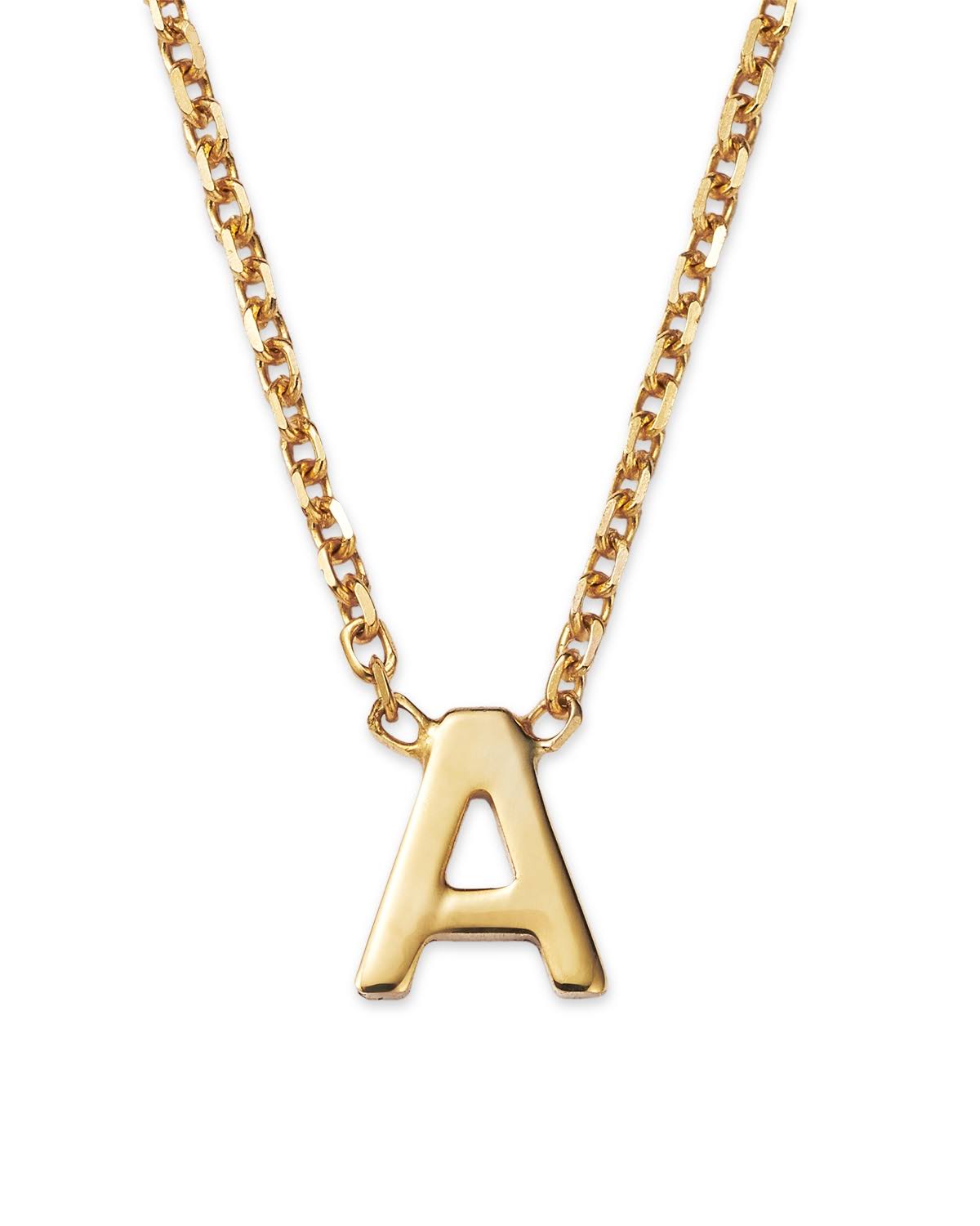 Moon & Meadow 14k Yellow Gold Initial Pendant Necklace - YI_7IJG8BHW