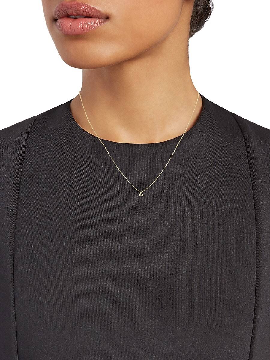 Moon & Meadow 14k Yellow Gold Initial Pendant Necklace - YI_7IJG8BHW