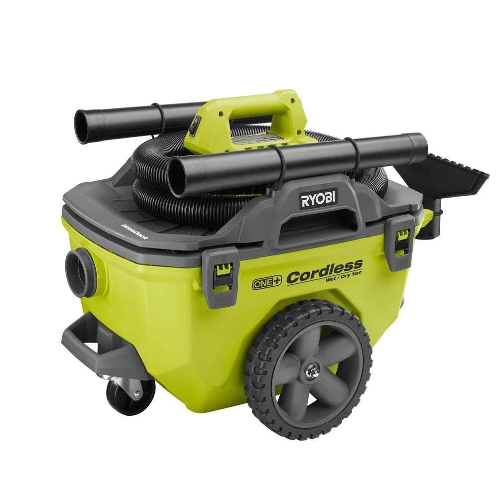 Ryobi 18 Volt One+ 6 Gal. Cordless Wet/Dry Vacuum (Tool Only) (Non-Retail Packaging) NI_X4J2JPKN