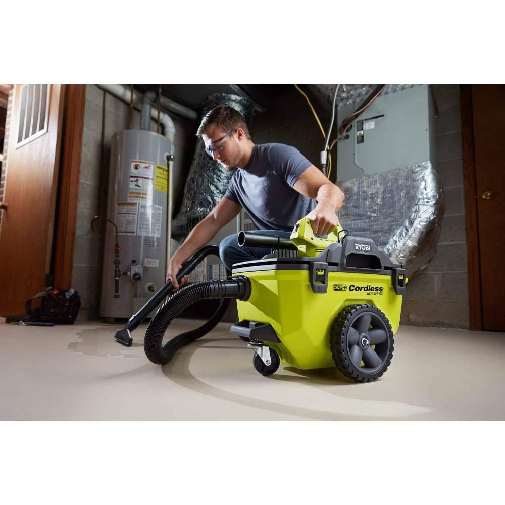 Ryobi 18 Volt One+ 6 Gal. Cordless Wet/Dry Vacuum (Tool Only) (Non-Retail Packaging) NI_X4J2JPKN