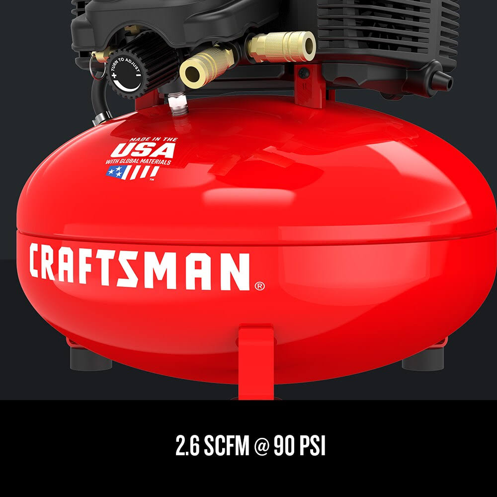 Craftsman 6-Gallons Portable 150 Psi Pancake Air LM_RZALRXAL
