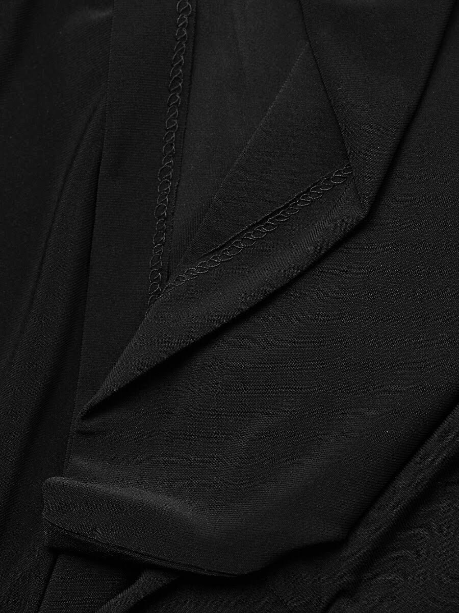Norma Kamali Rectangle Jog Jumpsuit - Black / Size P1_AKBOAER8