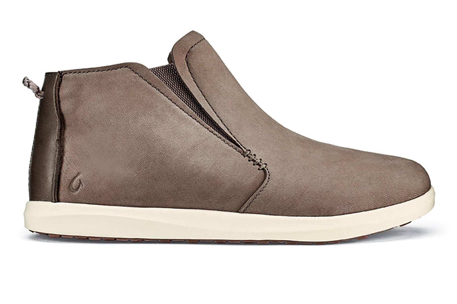 Olukai Women's Hawai'iloa Manu Hope Boot - 7 - Taupe Grey / Off PF_JRESCPEA