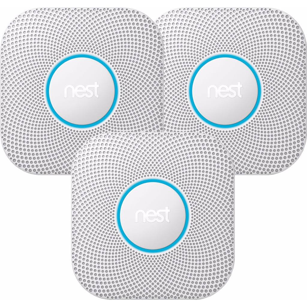 Google Nest Protect - Smoke Alarm And Carbon Monoxide Detector - Battery Operated - 4 FT_ETMP6YHJ