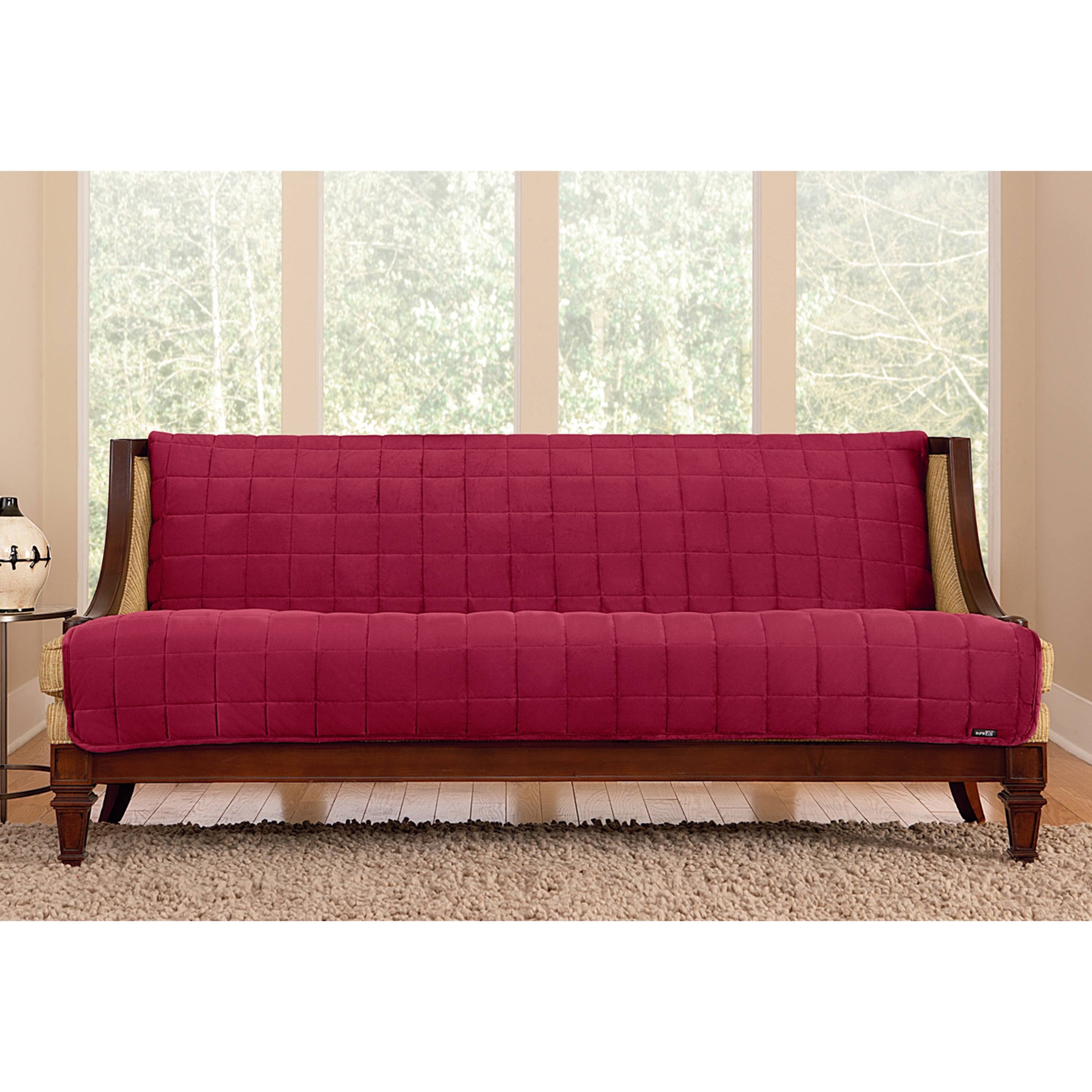 Sure Fit Deluxe Armless Sofa Slipcover In AW_NYKDDAGX