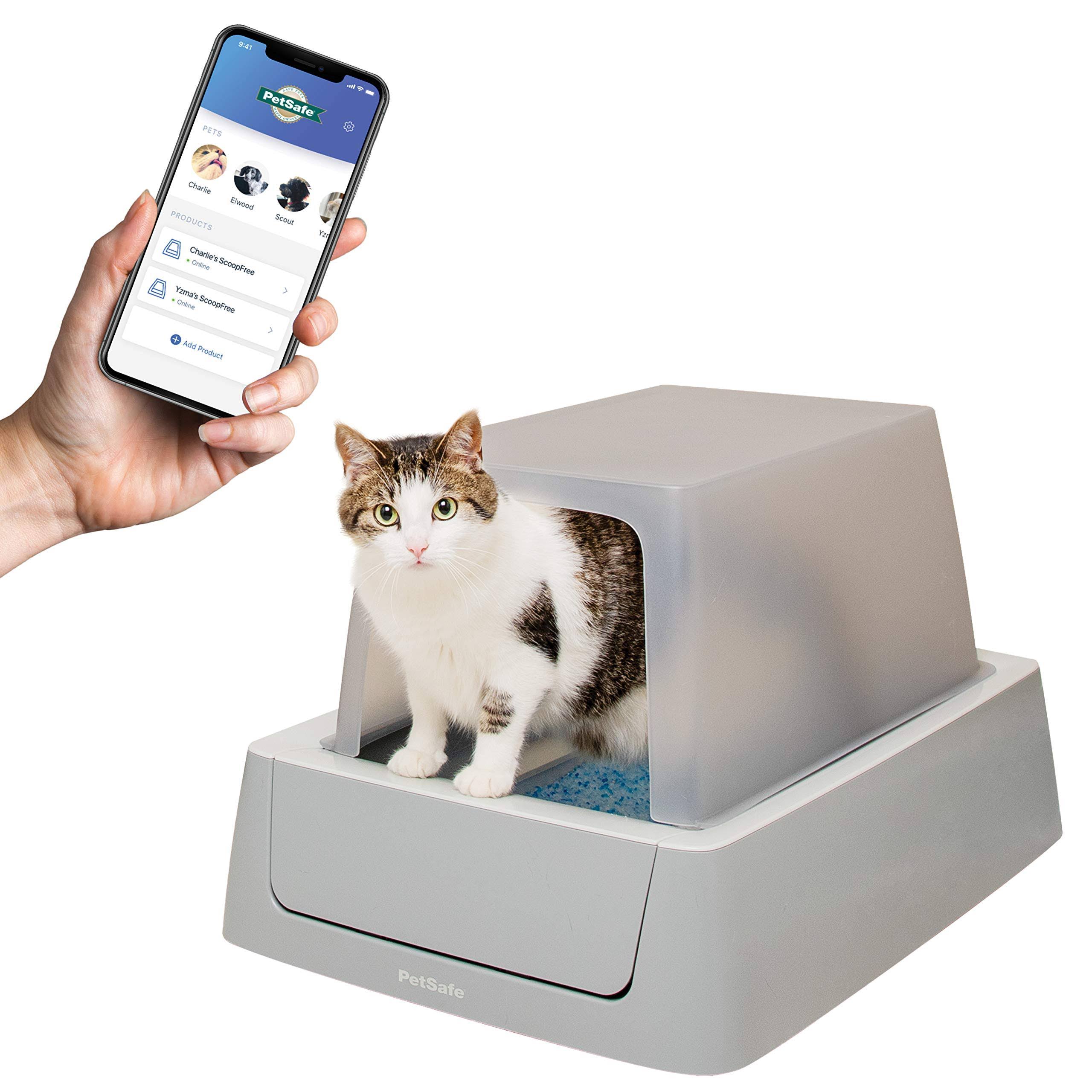 Scoopfree Smart Covered Self-Cleaning Litter Box EC_HZGJVGBX