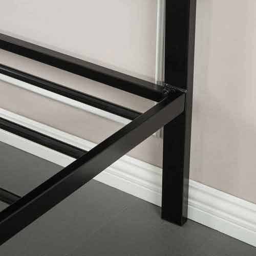 Zinus Cherie Faux Leather Classic Platform Bed With Support Slats, TD_3ISBCQIT