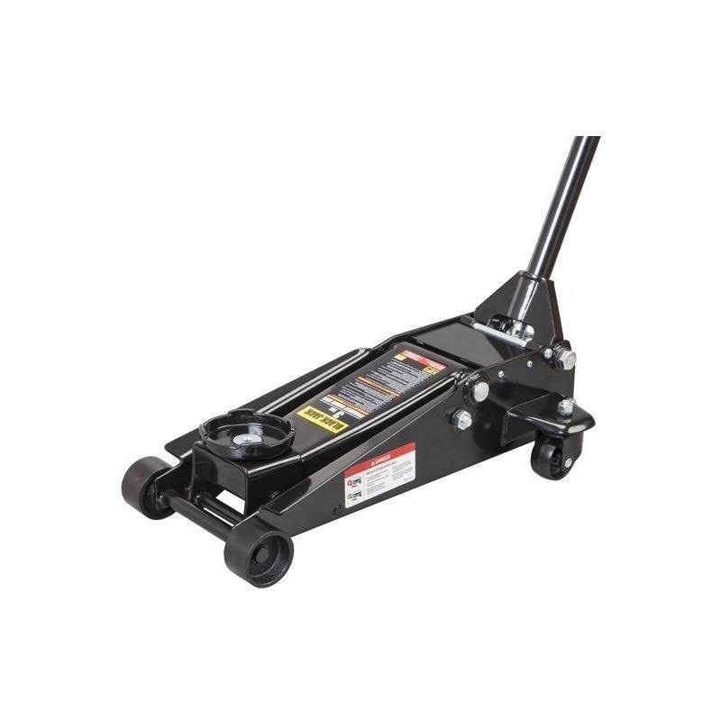 Black Jack 3 Ton Garage Jack Dual Piston Black - 6J_RFO7FA0V